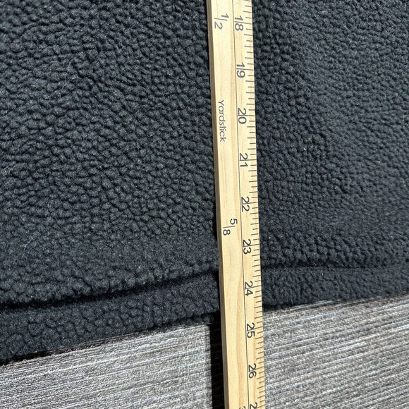 Lands' End Jacket Women's M Black Fleece 1/4 Zip - Picture 8 of 12